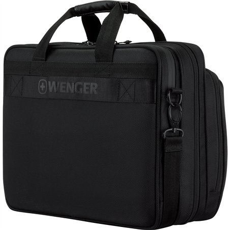 Wenger Legacy Black Series 16 Laptop Briefcase black