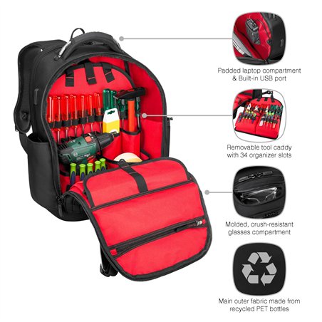 Wenger Professional 17 Tool Backback black