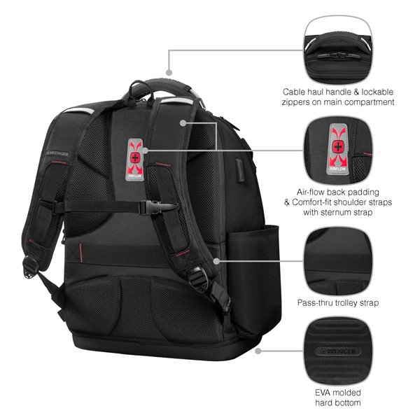 Wenger Professional 17 Tool Backback black