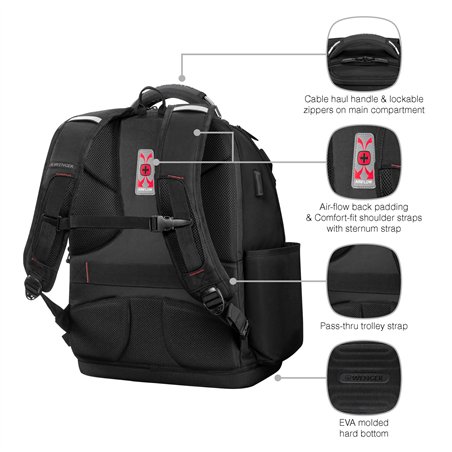 Wenger Professional 17 Tool Backback black