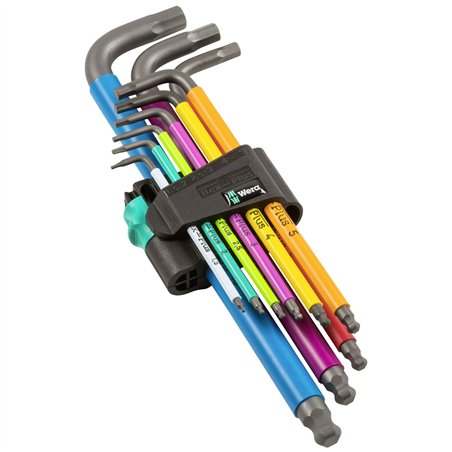 WERA 950 SPKL/9 SM N Multicolor Assortimento di chiavi a L