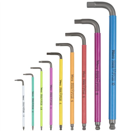 WERA 950 SPKL/9 SM N Multicolor Assortimento di chiavi a L