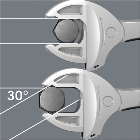 WERA 6004 Joker XXL  chiave a forchetta autoregolabile
