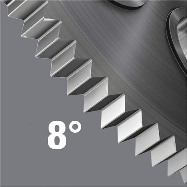 WERA Kraftform Kompakt Pistol RA cacciavite comb. con 6 punte