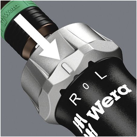 WERA Kraftform Kompakt Pistol RA cacciavite comb. con 6 punte