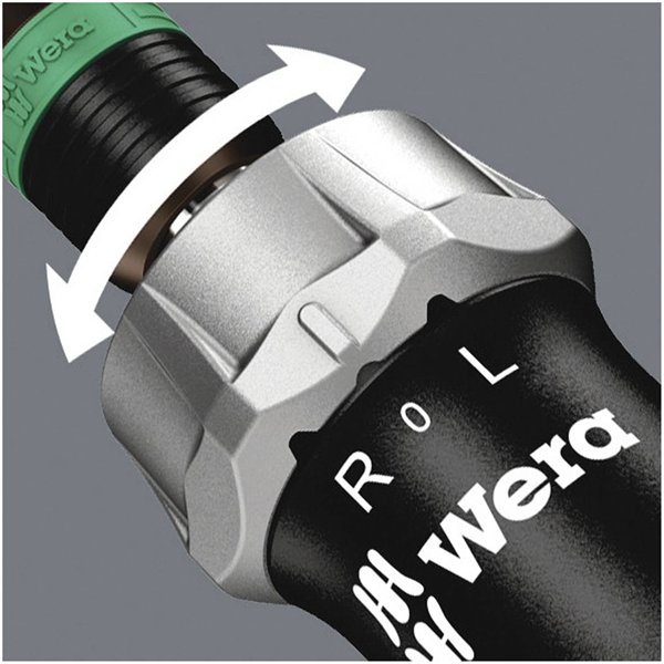 WERA Kraftform Kompakt Pistol RA cacciavite comb. con 6 punte