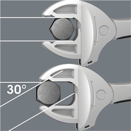 WERA 6004 Joker L  chiave a forchetta autoregolabile