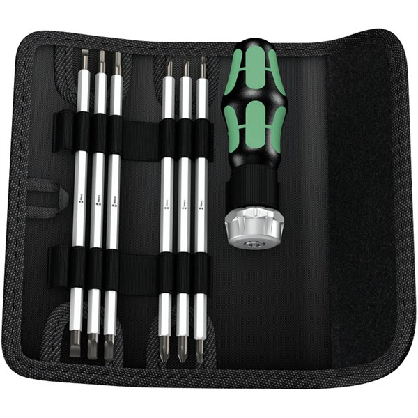 WERA Kraftform compact Vario portainserti con funz.cricchetto