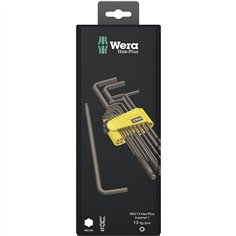 Wera 950/13 Hex-Plus Imperial 1 set chiavi angolari BlackLaser
