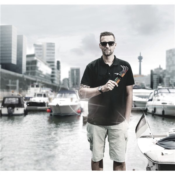 Wera 950/13 Hex-Plus Imperial 1 set chiavi angolari BlackLaser