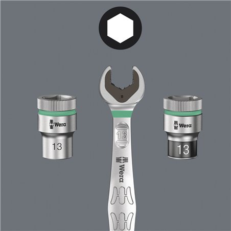 Wera 6003 Joker 15 kit 1 set chiavi ad anello