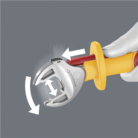 Wera 6004 Joker VDE 4 kit 1 ass. chiavi a forchetta autoreg.