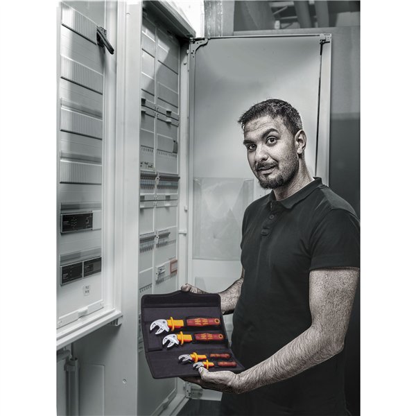 Wera 6004 Joker VDE 4 kit 1 ass. chiavi a forchetta autoreg.