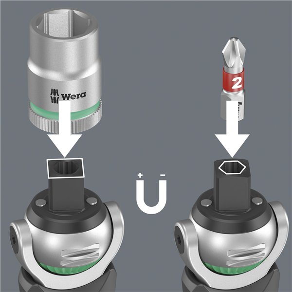 Wera 8009 Zyklop Pocket Imperial kit 1