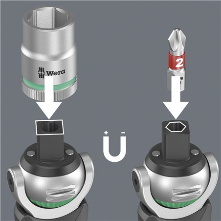 Wera 8009 Zyklop Pocket Imperial kit 1