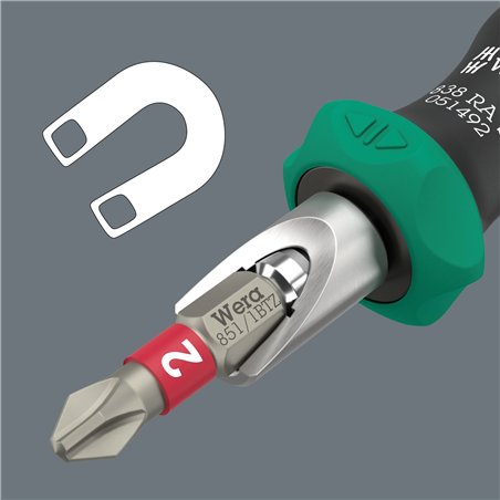 Wera Kraftform compact 838 RA S kit 1