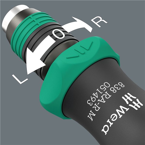 Wera Kraftform compact 838 RA-R M kit 1