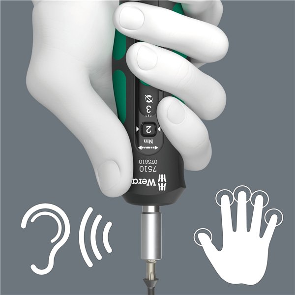 Wera 7515 Kraftform Safe-Torque Speed giravite dinamom. 2-6Nm