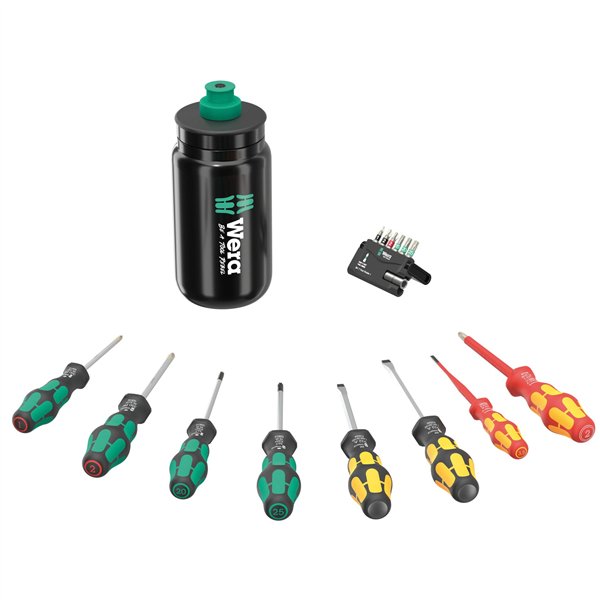 Wera 9540 Kraftform XL bottiglia kit