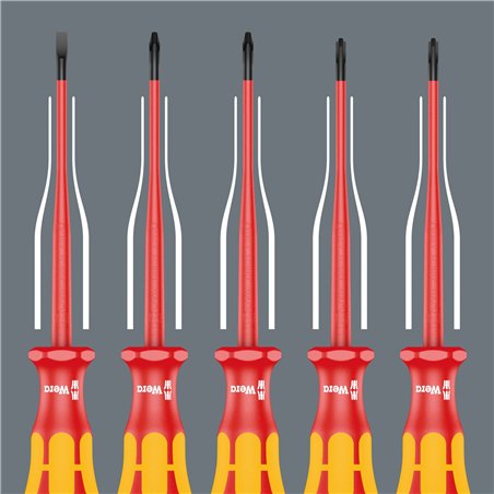 Wera 9540 Kraftform XL bottiglia kit