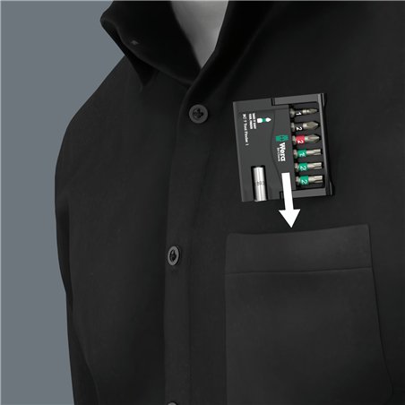 Wera 9540 Kraftform XL bottiglia kit