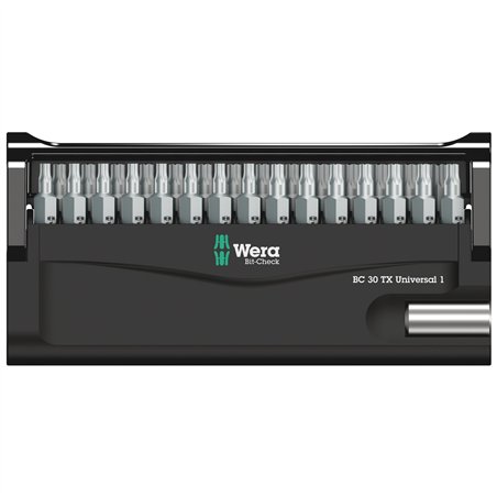 Wera Bit-Check 30 TX Universal 1 SB