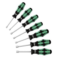 WERA 395 HO/7 SM  set giravite- chiave a bussola
