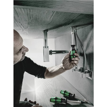 WERA 395 HO/7 SM  set giravite- chiave a bussola