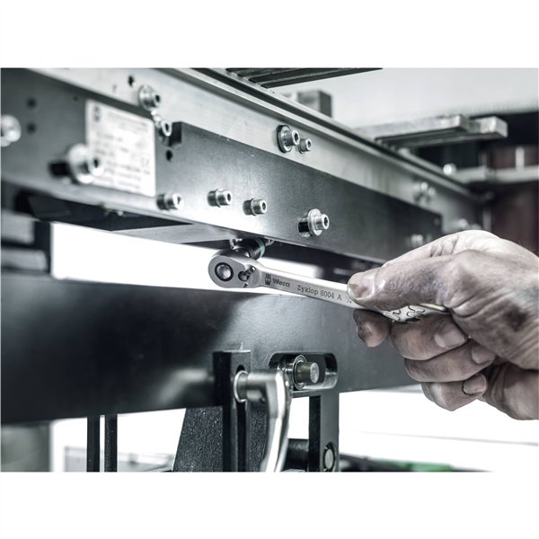 WERA 8004 A Zyklop cricchetto Metal attacco 1/4