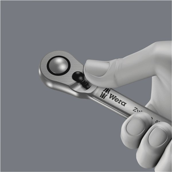 WERA 8004 A Zyklop cricchetto Metal attacco 1/4