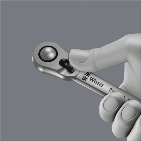 WERA 8004 A Zyklop cricchetto Metal attacco 1/4