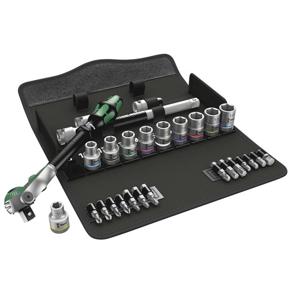 WERA 8100 SC 6 Zyklop Speed kit con cricchetto