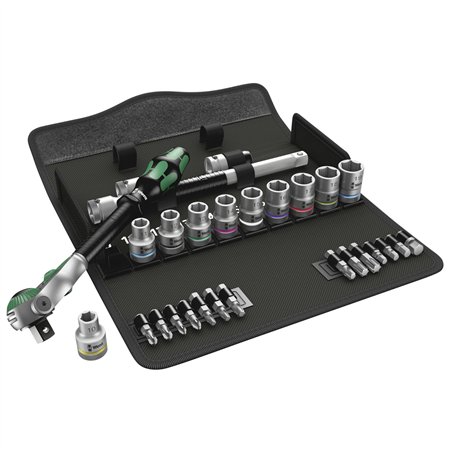 WERA 8100 SC 6 Zyklop Speed kit con cricchetto