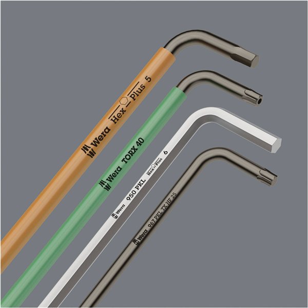 WERA 950/9 Hex-Plus 6 Assortimento di chiavi a L