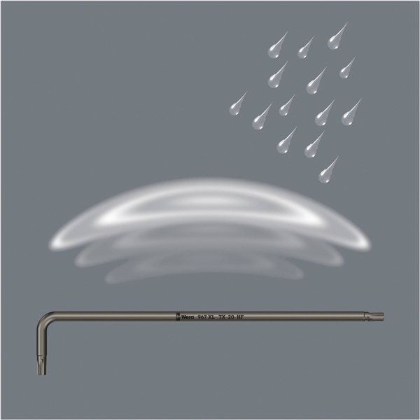 WERA 967/9 TX XL HF 1 Assortimento di chiavi a L