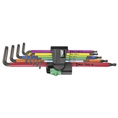 WERA 967/9 TX XL Multicolori 1 Assortimento di chiavi a L