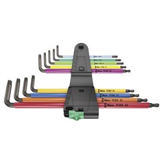 WERA 967/9 TX XL Multicolori 1 Assortimento di chiavi a L 2
