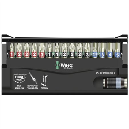 WERA Bit-Check 30 Stainless 1