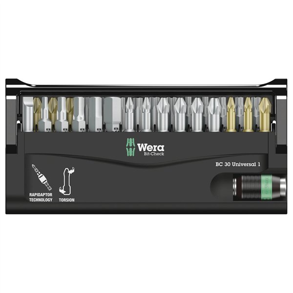 WERA Bit-Check 30 universale 1