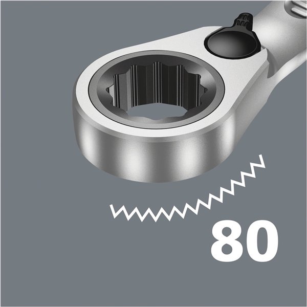 WERA Joker Switch kit  chiave fissa ad anello a cricchetto