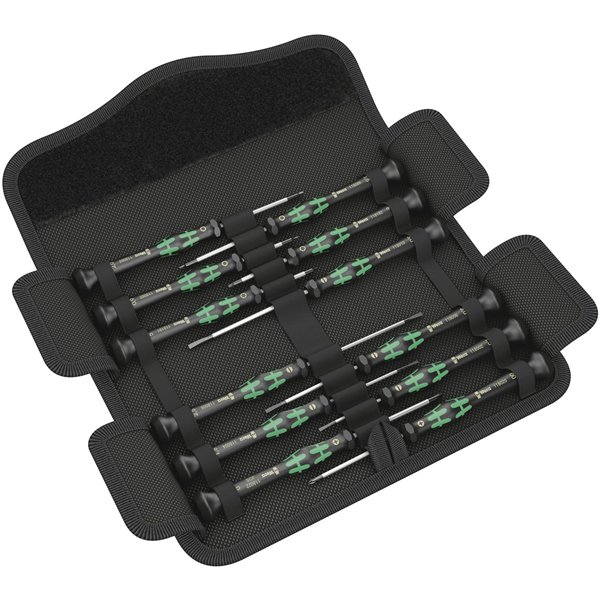 WERA Kraftform Micro-Set Set di cacciaviti 12-pz.