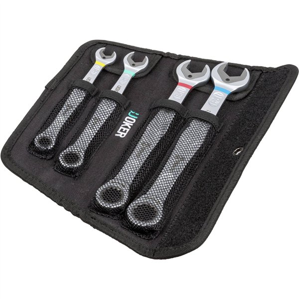 WERA Joker 4 pz. set con chiavi combinate a cricchetto