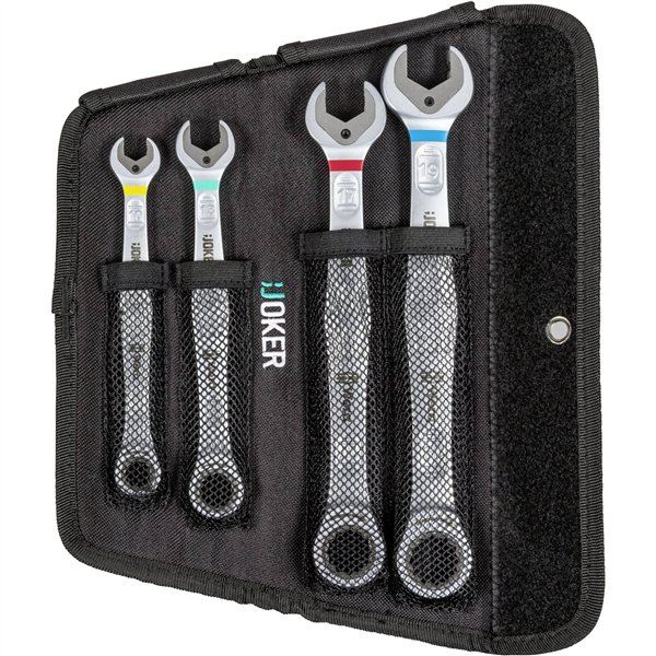 WERA Joker 4 pz. set con chiavi combinate a cricchetto
