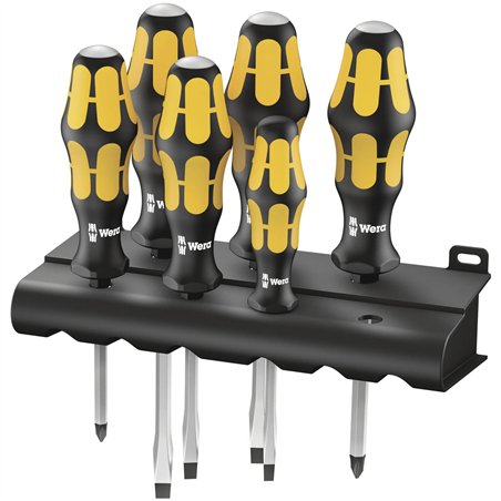 WERA 932/6 Kraftform Set di cacciaviti