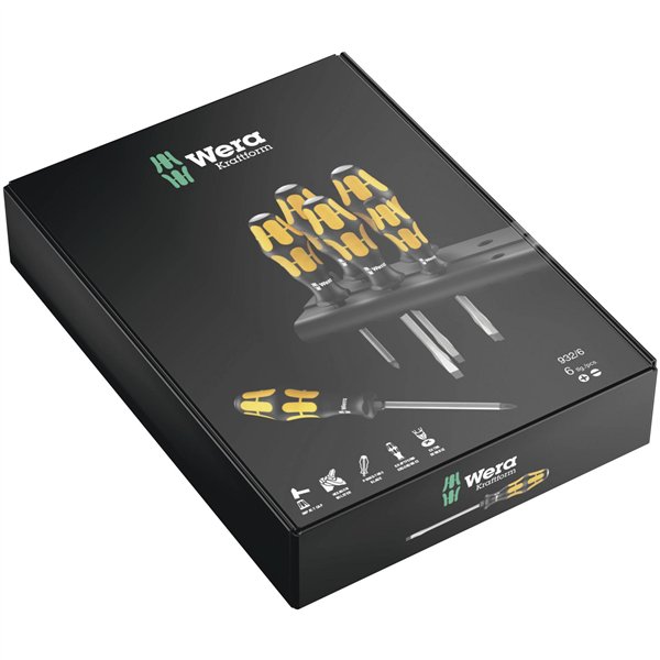WERA 932/6 Kraftform Set di cacciaviti