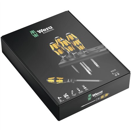WERA 932/6 Kraftform Set di cacciaviti