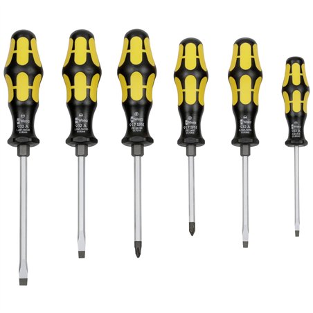 WERA 932/6 Kraftform Set di cacciaviti