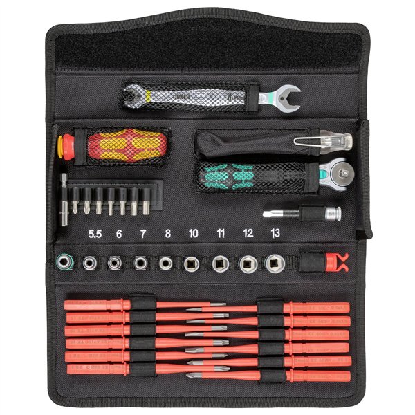 WERA Kraftform Kompakt W1 utensili manutenzione set 35 pz.