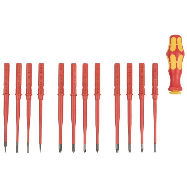 WERA Kraftform Kompakt W1 utensili manutenzione set 35 pz.