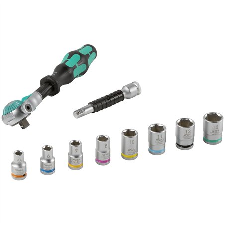 WERA Kraftform Kompakt W1 utensili manutenzione set 35 pz.
